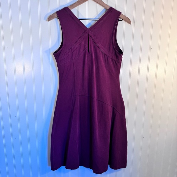 Mountain Hardwear Organic Cotton Sleeveless Purple Women's Dress Size Medium - Picture 7 of 16